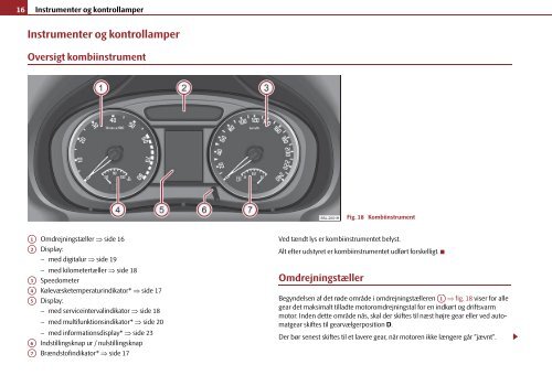 ŠkodaRoomster INSTRUKTIONSBOG - Media Portal - Škoda Auto