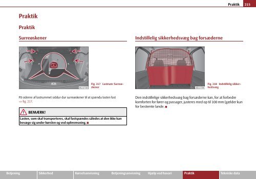 ŠkodaRoomster INSTRUKTIONSBOG - Media Portal - Škoda Auto