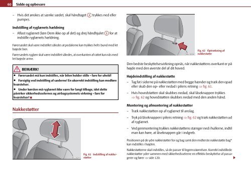 ŠkodaRoomster INSTRUKTIONSBOG - Media Portal - Škoda Auto