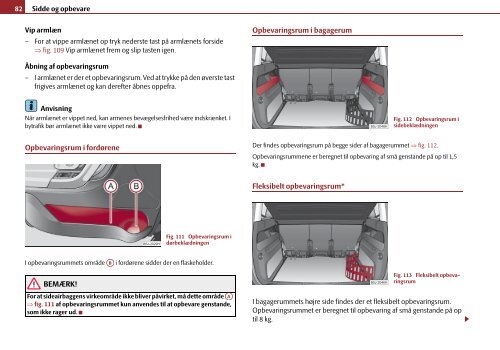 ŠkodaRoomster INSTRUKTIONSBOG - Media Portal - Škoda Auto