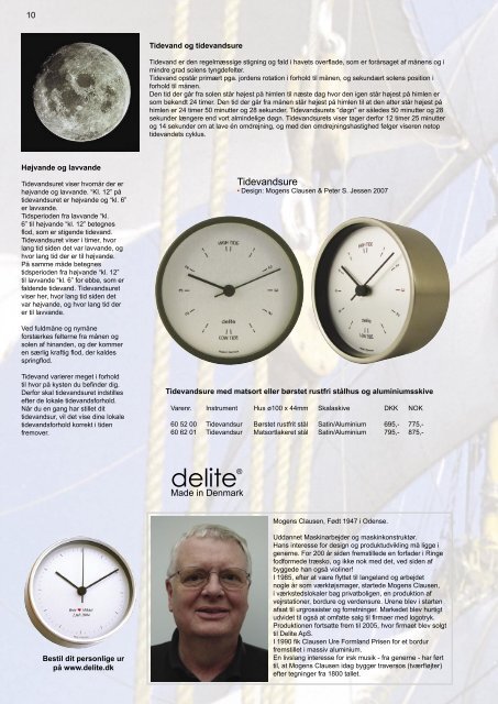 Delite maritim 2011 catalogue