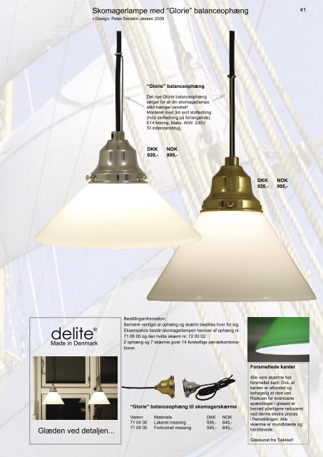 Delite maritim 2011 catalogue