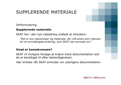 Transfer pricing del 1 - Bech-Bruun