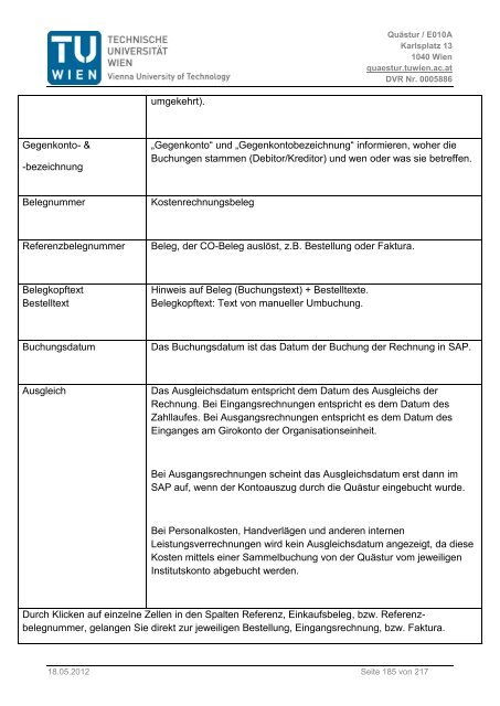 Handbuch Rechnungswesen