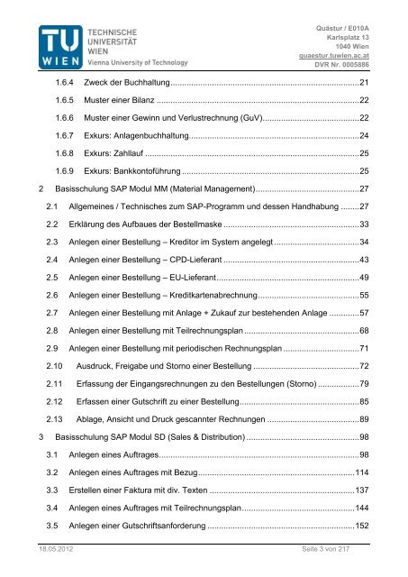 Handbuch Rechnungswesen