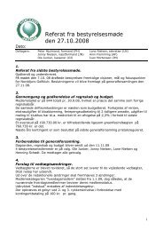 Referat fra bestyrelsesmøde den 27.10.2008 - Norddjurs Golfklub