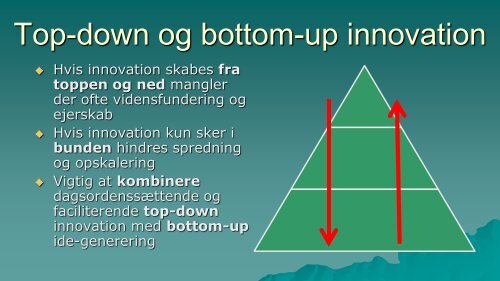 Samarbejdsdrevet Innovation: - KS