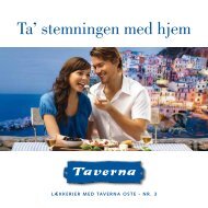 Opskriftshæfte 3 - Taverna