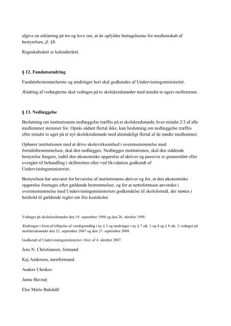 FUNDATS - Grundtvigs Højskole