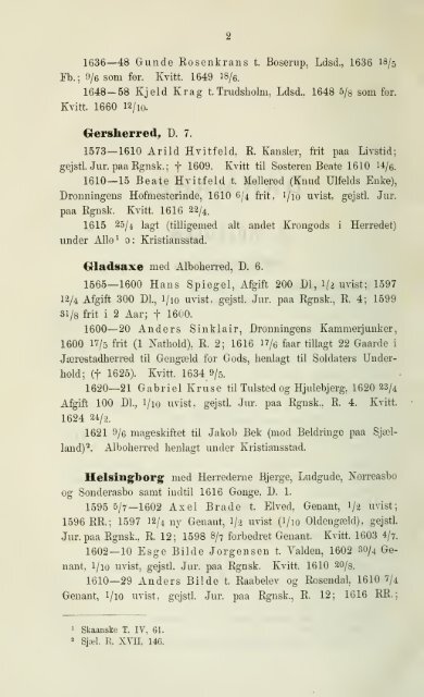 Danmark-Norges Len og Lensmænd 1596-1660