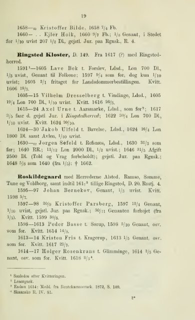 Danmark-Norges Len og Lensmænd 1596-1660