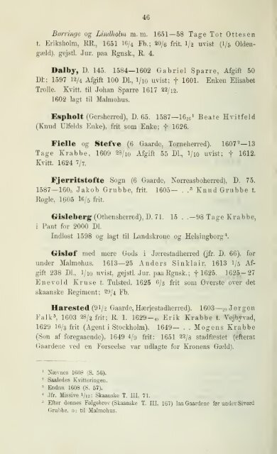 Danmark-Norges Len og Lensmænd 1596-1660