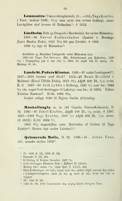 Danmark-Norges Len og Lensmænd 1596-1660