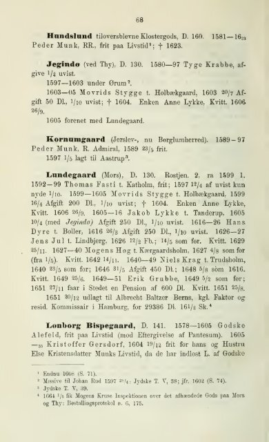 Danmark-Norges Len og Lensmænd 1596-1660