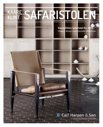 SAFARIStolen kAARe klInt - Carl Hansen & Søn