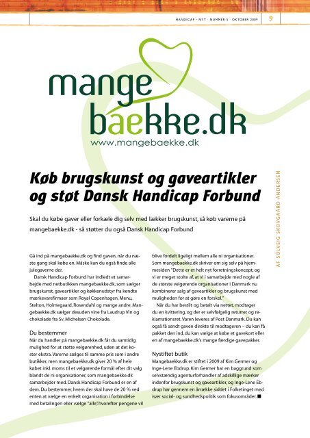 tag livet i egen hånd og byg egnet hus - Dansk Handicap Forbund