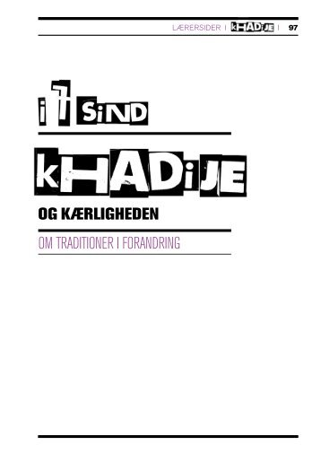 Khadije og kærligheden - Salaam DK