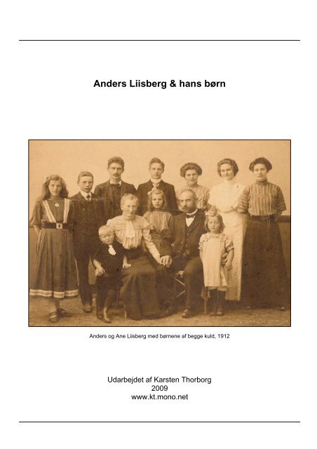 Anders Liisberg &amp; hans børn - Thorborg - Liisberg Hjemmeside ...