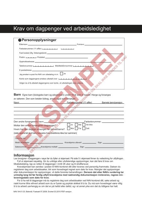 Medisinsk vurdering etter 8 uker