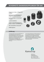 Datenblatt - Kamstrup A/S