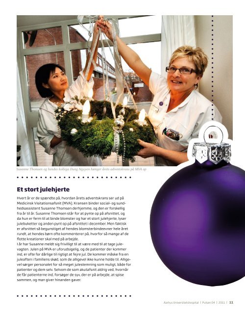 Pulsen december 2011 som PDF - Aarhus Universitetshospital