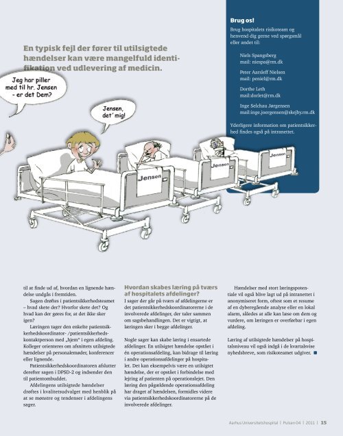 Pulsen december 2011 som PDF - Aarhus Universitetshospital