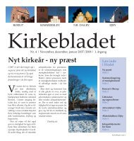 Nyt kirkeår - ny præst - Ejby Kirke