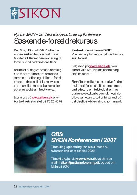 Case – Et eksempel på en handleplan - Landsforeningen Autisme