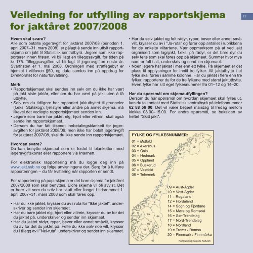 Skitt Jakt 08 - Direktoratet for naturforvaltning