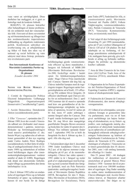 Kommunistisk Politik 8, 2005