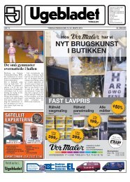 NYT BRUGSKUNST I BUTIKKEN - Ugebladet for Tinglev