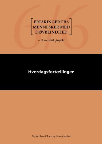 Hverdagsfortællinger - Servicestyrelsen