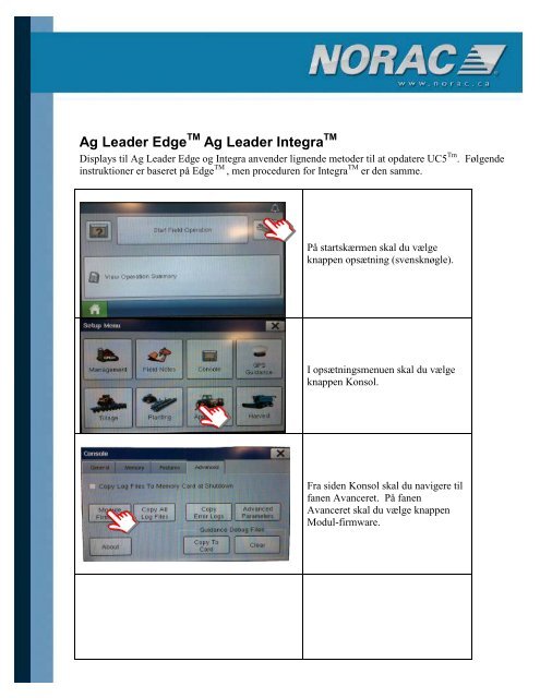 Ag Leader InSight - Norac