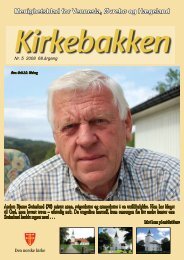 Kirkebakken nr 5 - Vennesla kirkelig fellesråd