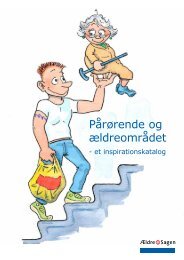 Pårørende og ældreområdet - Ældre Sagen