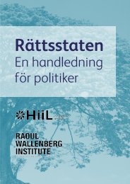 Rättsstaten - Raoul Wallenberg Institute of Human Rights and ...