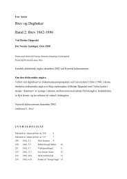 Brev og Dagbøker Band 2: Brev 1862-1896