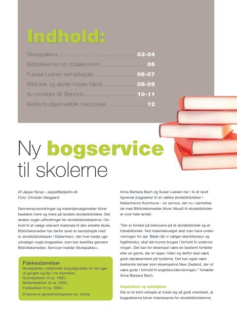 marts 2011 - Biblioteksmedier as