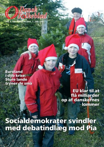 Dansk Folkeblad nr. 6 - 2003 - Dansk Folkeparti