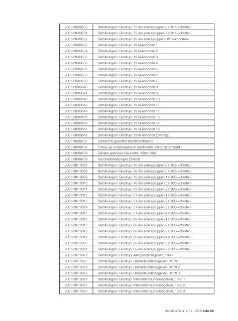 Metode & Data 91 C - DDA Samfund - Dansk Data Arkiv