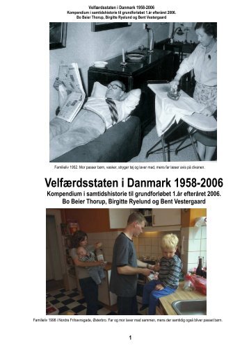 Grundforløbskompendium Velfærdsstaten 2006