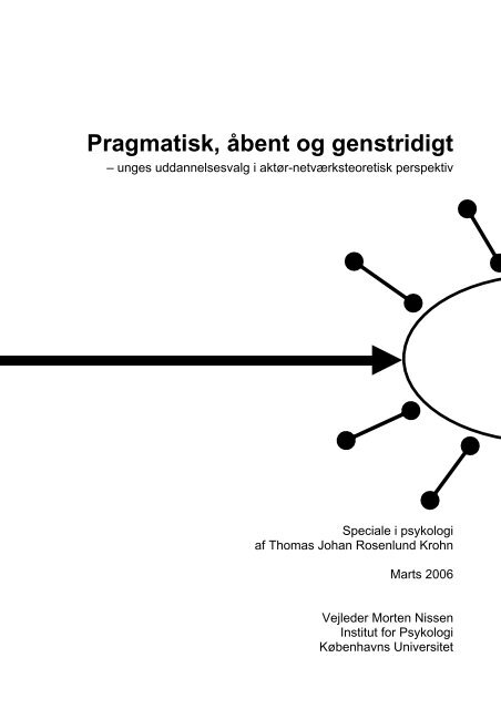 Pragmatisk, åbent og genstridigt - unges uddannelsesvalg i ANT ...