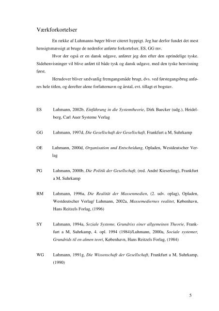 Politisk kommunikation i det funktionelt differentierede samfund