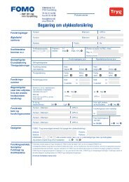 39002 Fomo Ulykkesforsikring begæring:Beg. om ulykkesforsikr ...