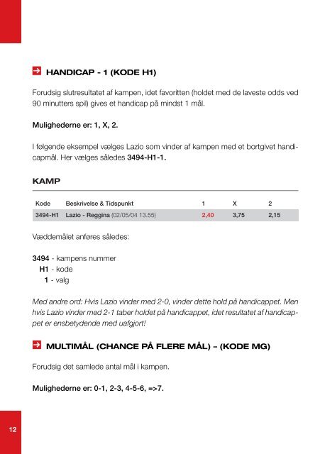 vejledning isportsvæddemål - Stanleybet