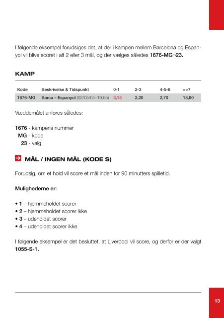 vejledning isportsvæddemål - Stanleybet