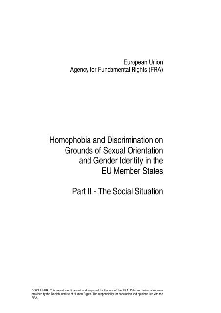 Homophobia and Discrimination on