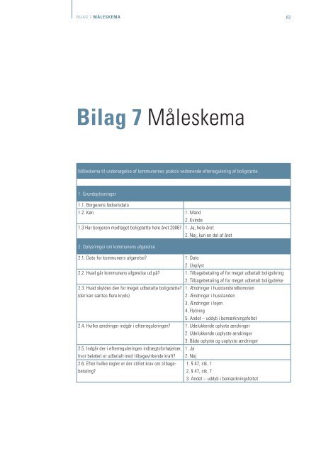 Praksisundersøgelse om efterregulering af boligstøtte - Ankestyrelsen