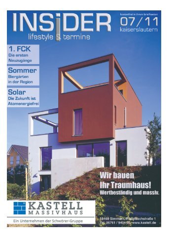 Lauter(n) Termine Insider - Magazin Insider