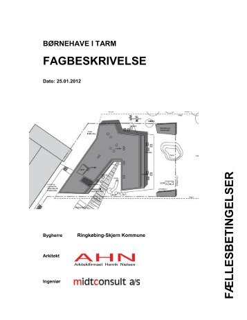 2011-016 0.1 Fællesbetingelser.pdf - Arkitektfirmaet Henrik Nielsen